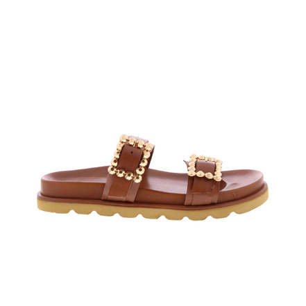Riverwoods thong slippers cognac