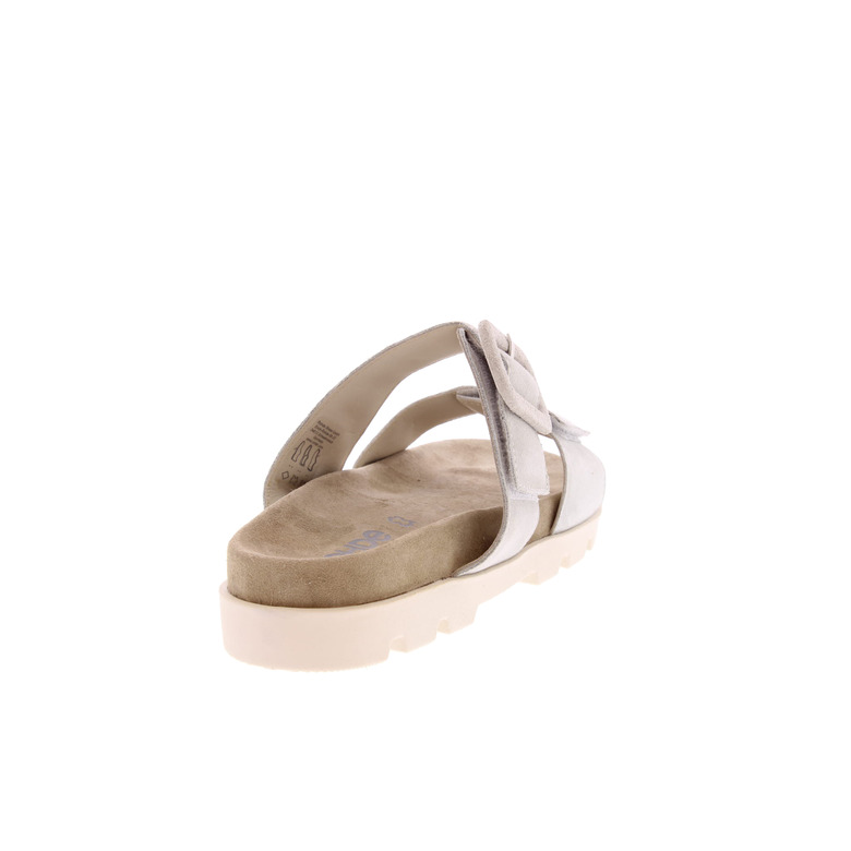 Rohde pantoufles argent 4