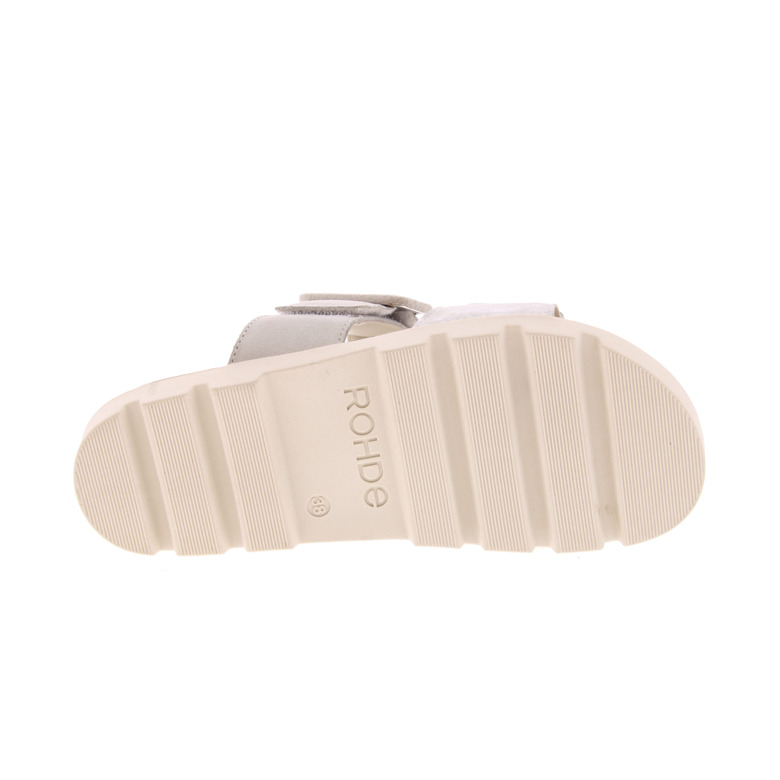 Rohde pantoufles argent 5