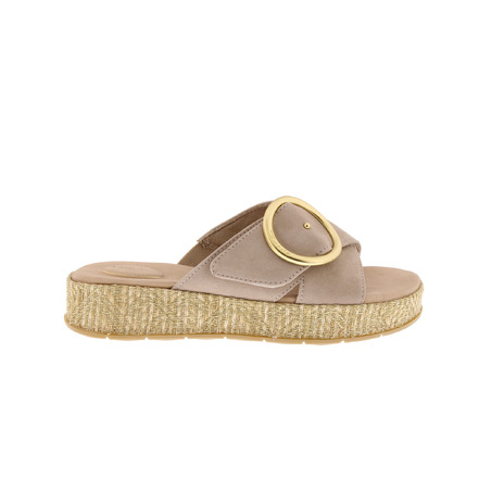 Tamaris Comfort thong slippers lightbrown