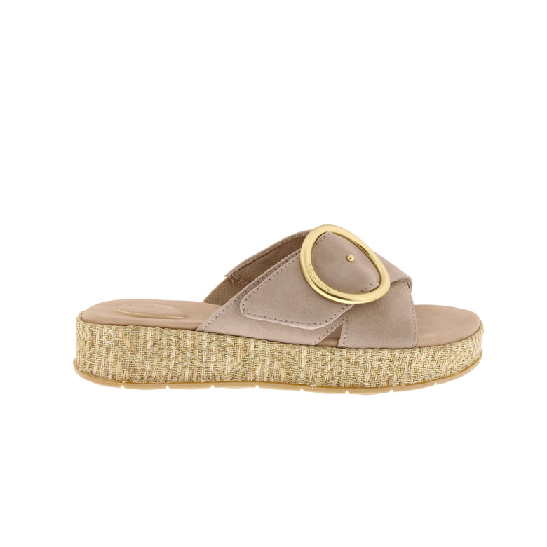 Tamaris Comfort thong slippers lightbrown 1