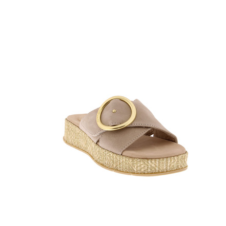 Tamaris Comfort thong slippers lightbrown