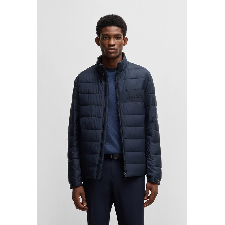 Boss jacket blue 2