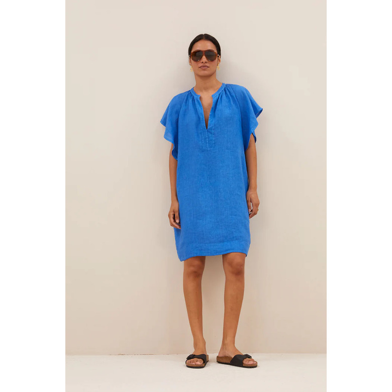 By-bar jurk blauw 2