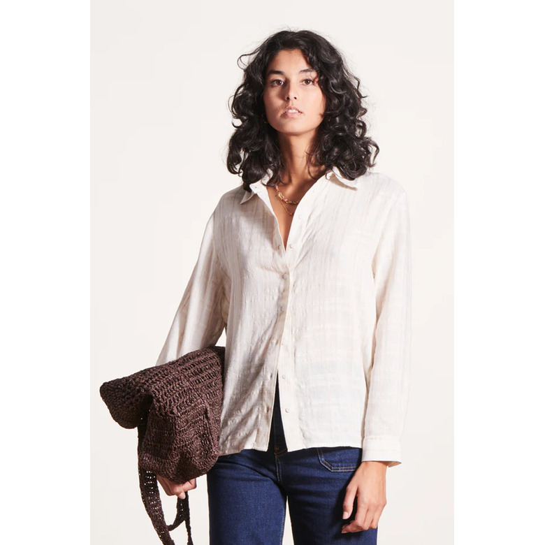 La Fee Maraboutee bluse ecru 2