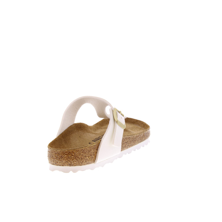 Birkenstock thong slippers white 4