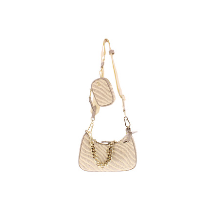 Steve Madden umhängetasche beige