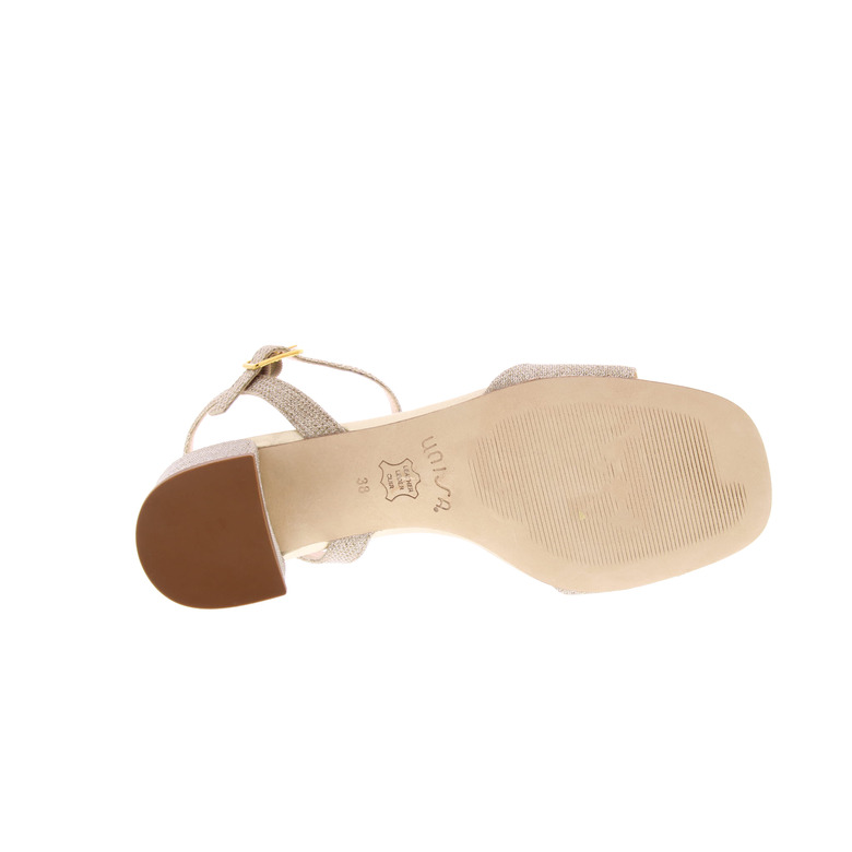 Unisa sandals gold 5