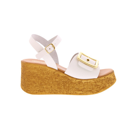 Sweet Lemon sandals white