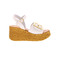 Sweet Lemon sandals white 1