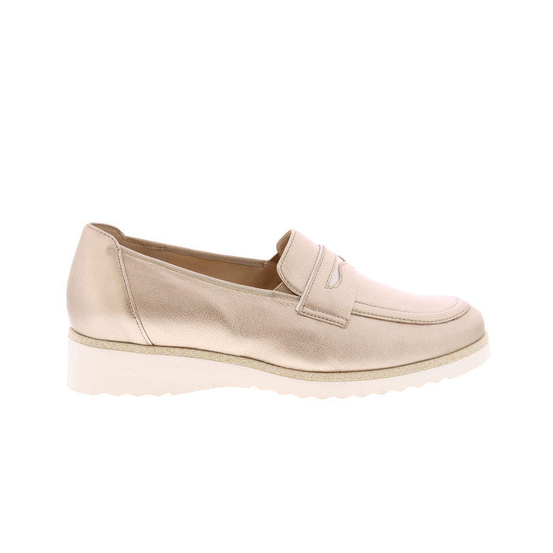 Hassia mokassins & halbschuhe gold 1