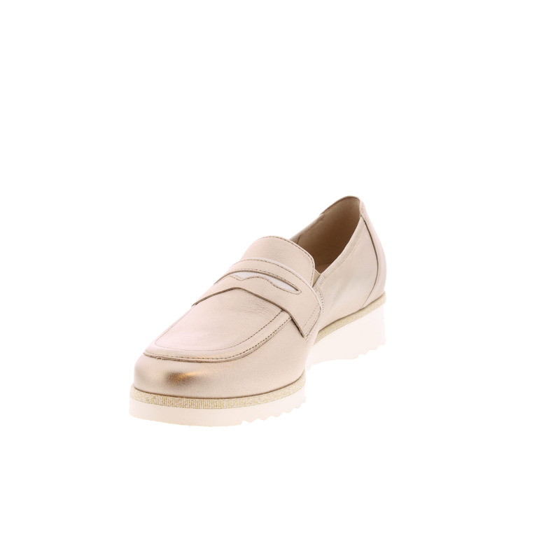Hassia mokassins & halbschuhe gold 3