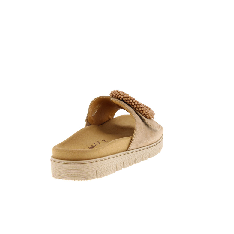 Gabor thong slippers lightbrown 4
