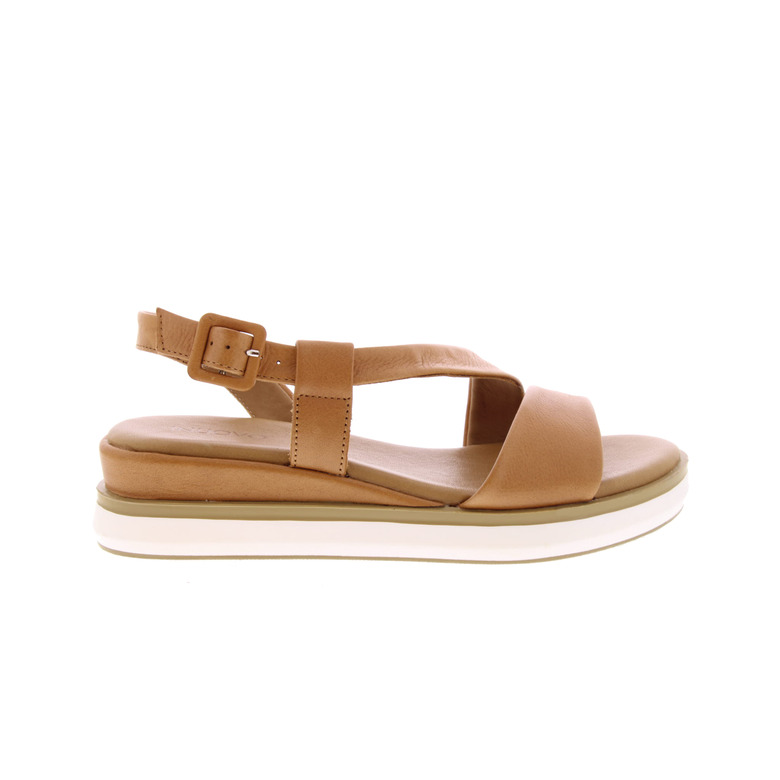 Inuovo sandalen cognac 1