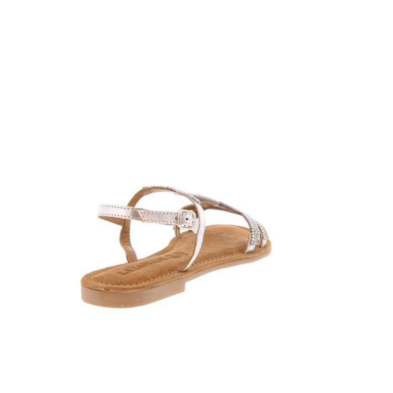 Lazamani sandals silver 4