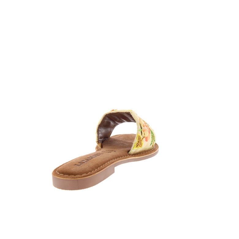 Lazamani thong slippers multicolor 4