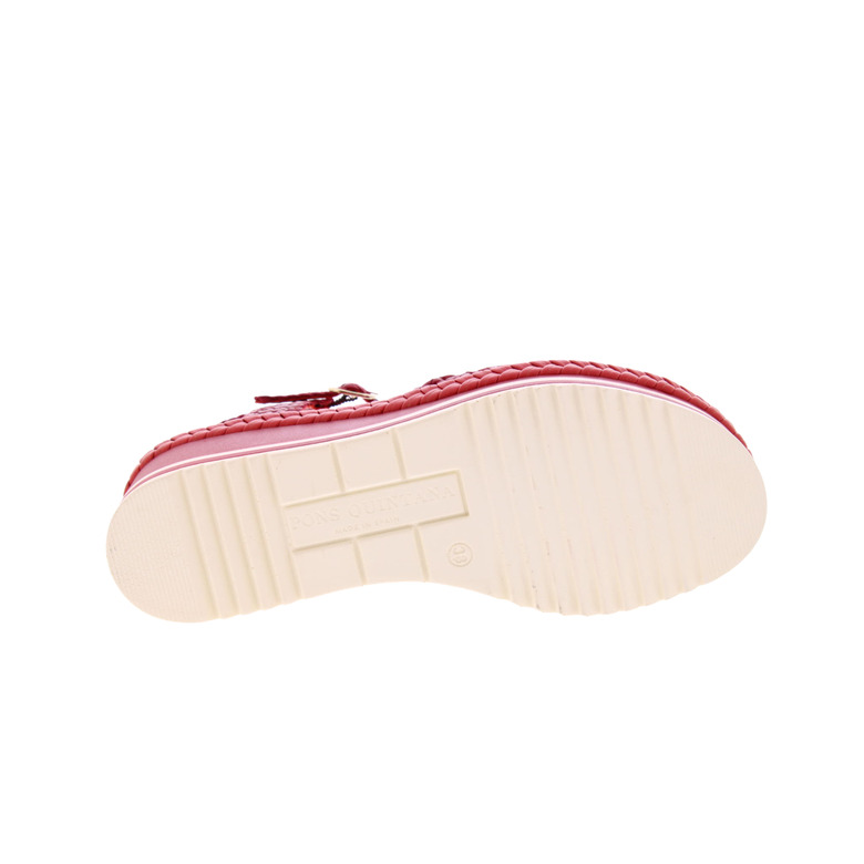 Pons Quintana sandalen rot 5