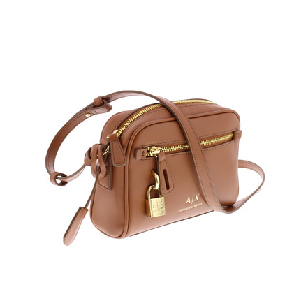 Armani Exchange crossbody cognac