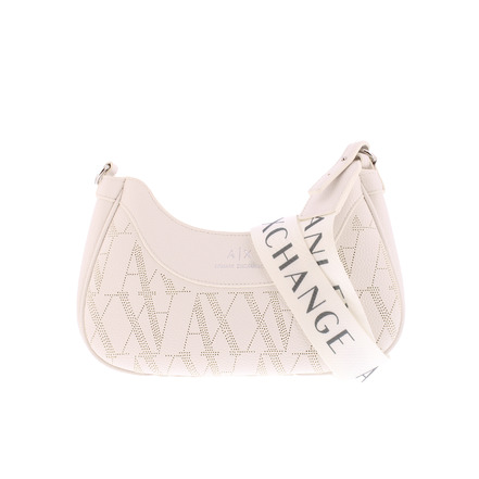 Armani Exchange umhängetasche ecru
