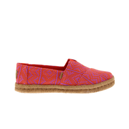 Toms espadrilles red