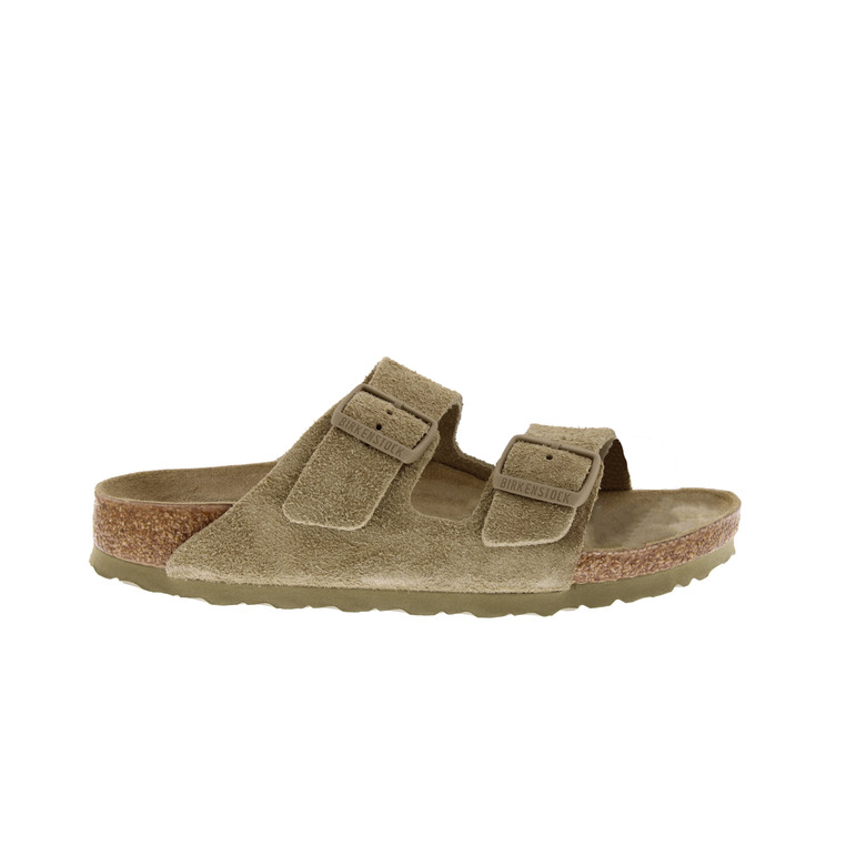 Birkenstock thong slippers green
