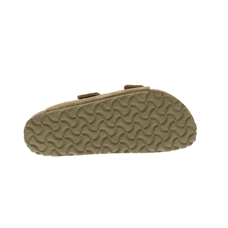Birkenstock thong slippers green 5