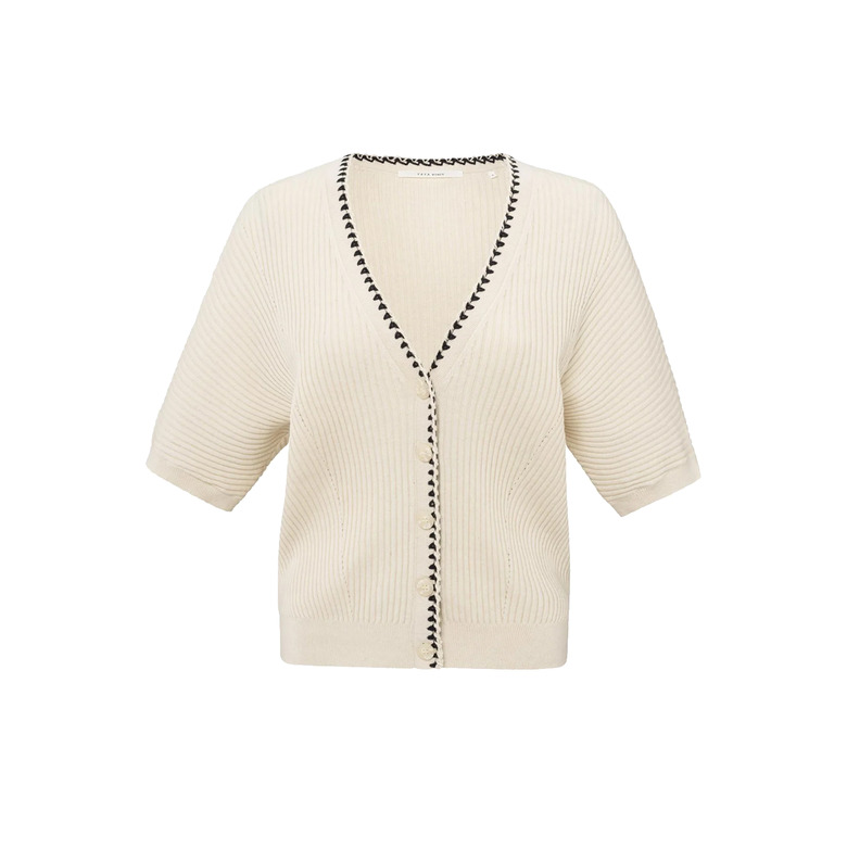 Yaya cardigan ecru