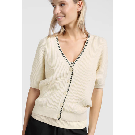 Yaya cardigan ecru