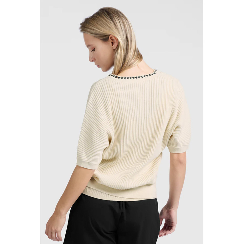 Yaya cardigan ecru 3