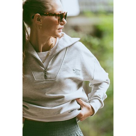 The Mercer Brand sweater grau