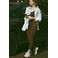 The Mercer Brand pantalon brun 2