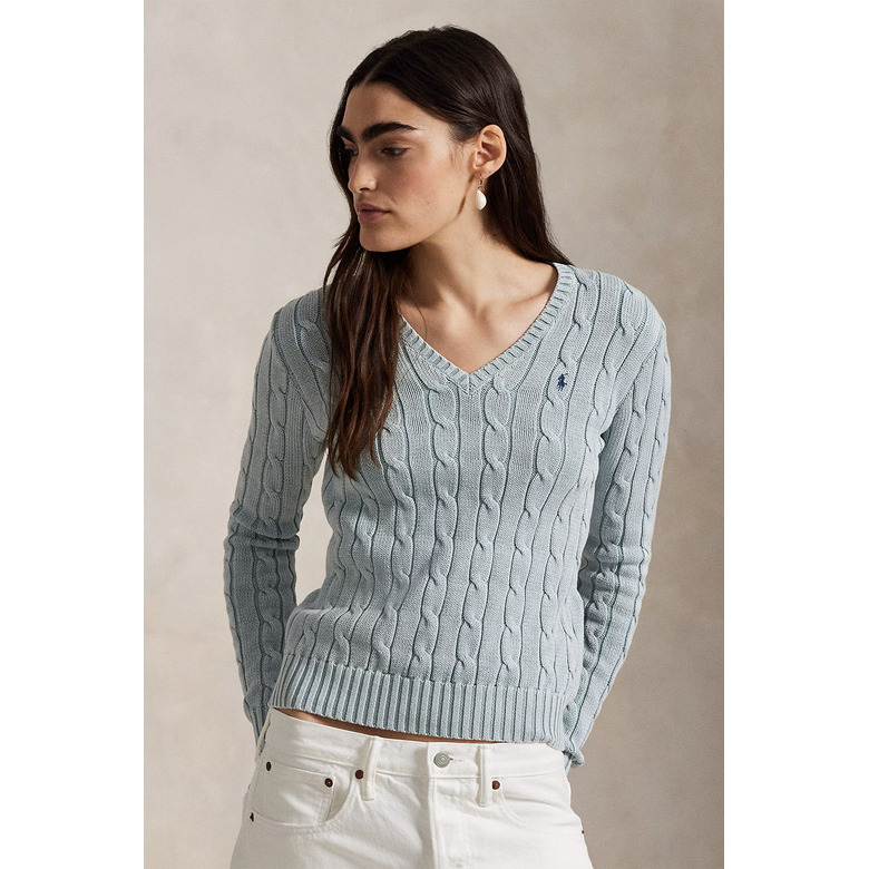 Ralph Lauren pull bleu 2