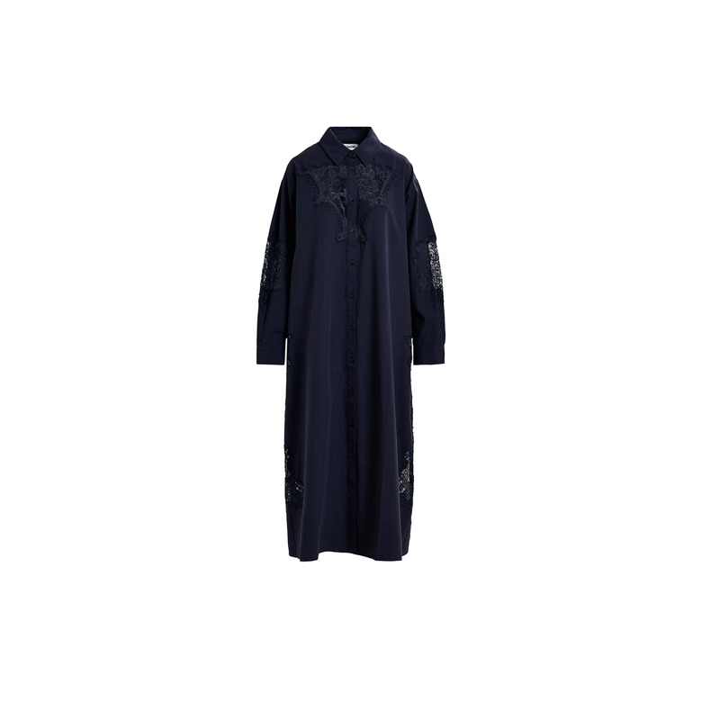 Essentiel jurk blauw