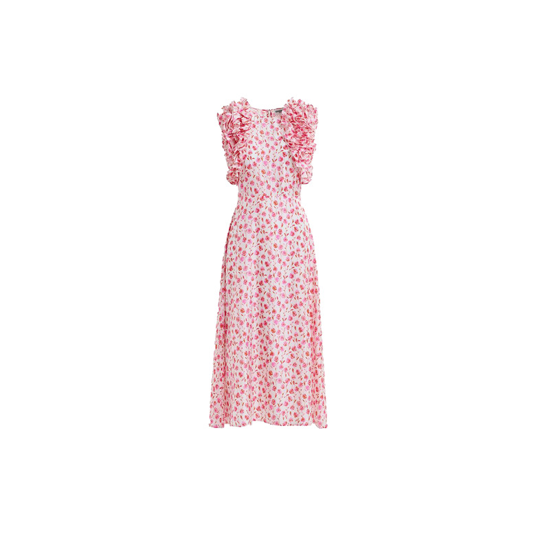 Essentiel jurk roze 1