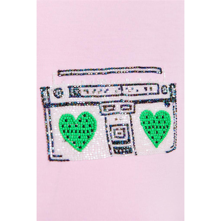 Essentiel t-shirt roze