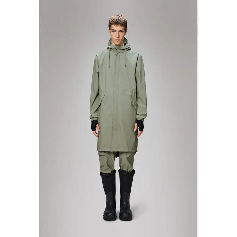 Rains jacket green 2