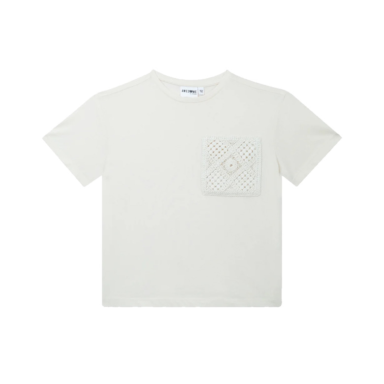 Someone Junior Meisjes t-shirt beige