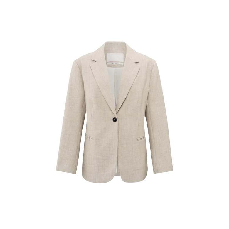 Yaya blazer beige 1