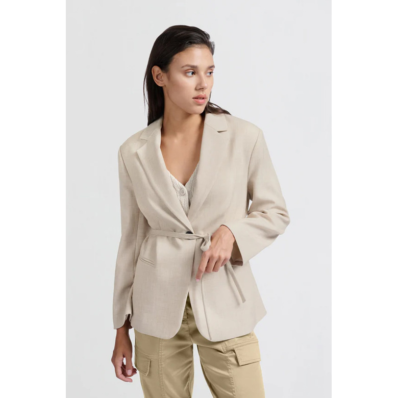 Yaya blazer beige 2