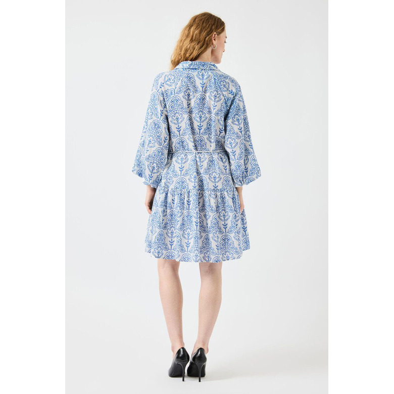 Y.a.s kleid blau 3