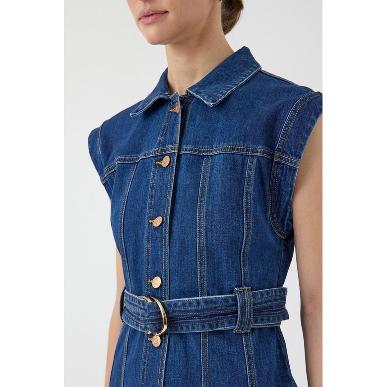 Y.a.s jurk jeans 4