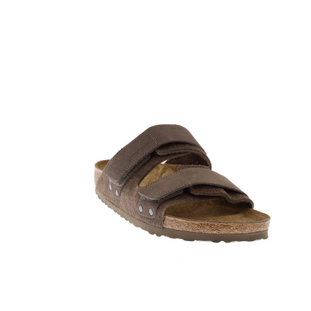 Birkenstock thong slippers brown