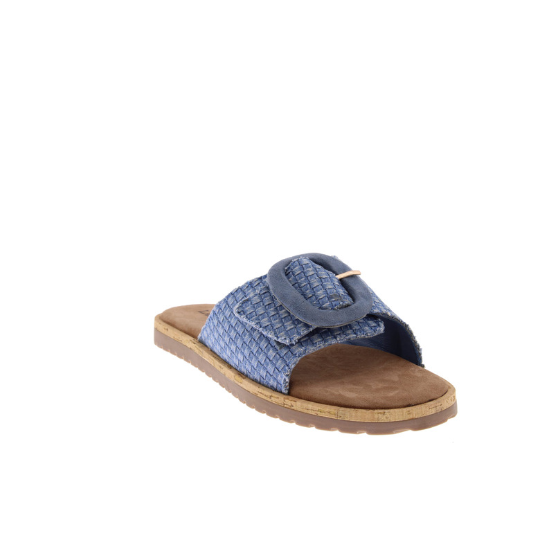 Lazamani thong slippers blue 2