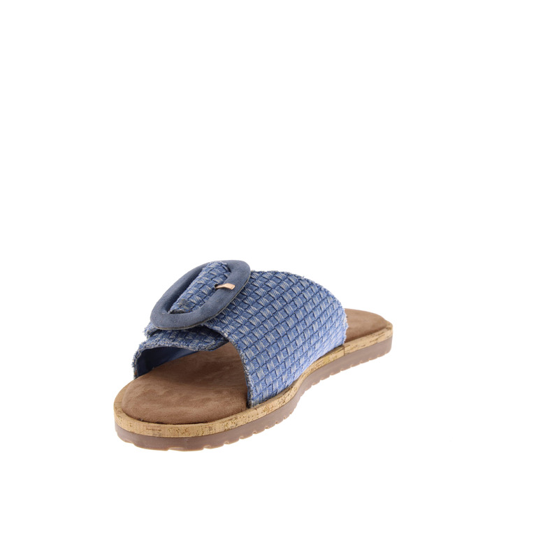 Lazamani thong slippers blue 3