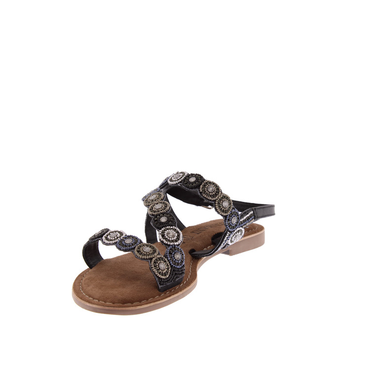 Lazamani sandals black 3