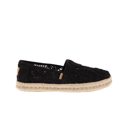 Toms espadrilles black