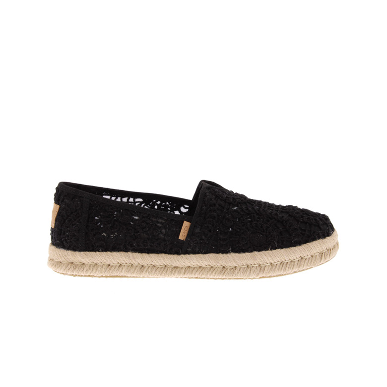 Toms espadrilles zwart