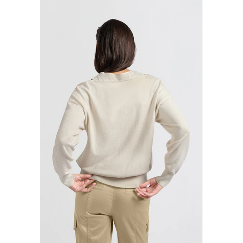 Yaya trui beige 3