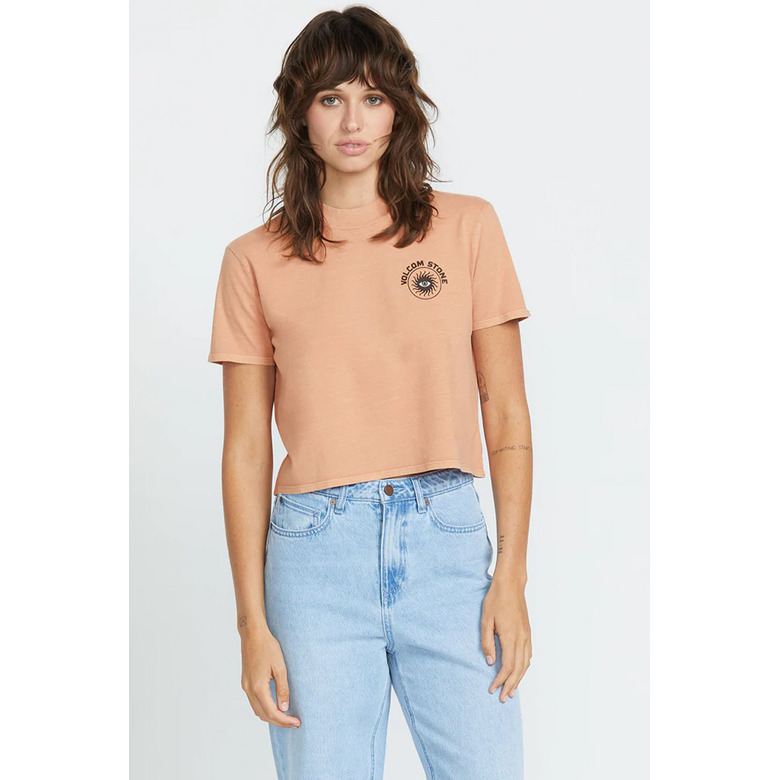 Volcom t-shirt roze 3