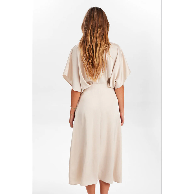 Numph dress ecru 3